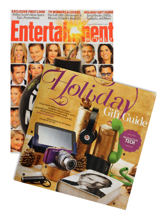 Incline Jacket for Kindle Fire in the December Issue of Entertainment Weekly