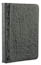 Black Crocodile Embossed Leather