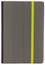 Grey with yellow